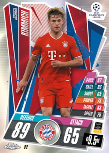 1x EINZELPACK: 2020-21 Topps Match Attax Chrome UEFA (LIVEBREAK)