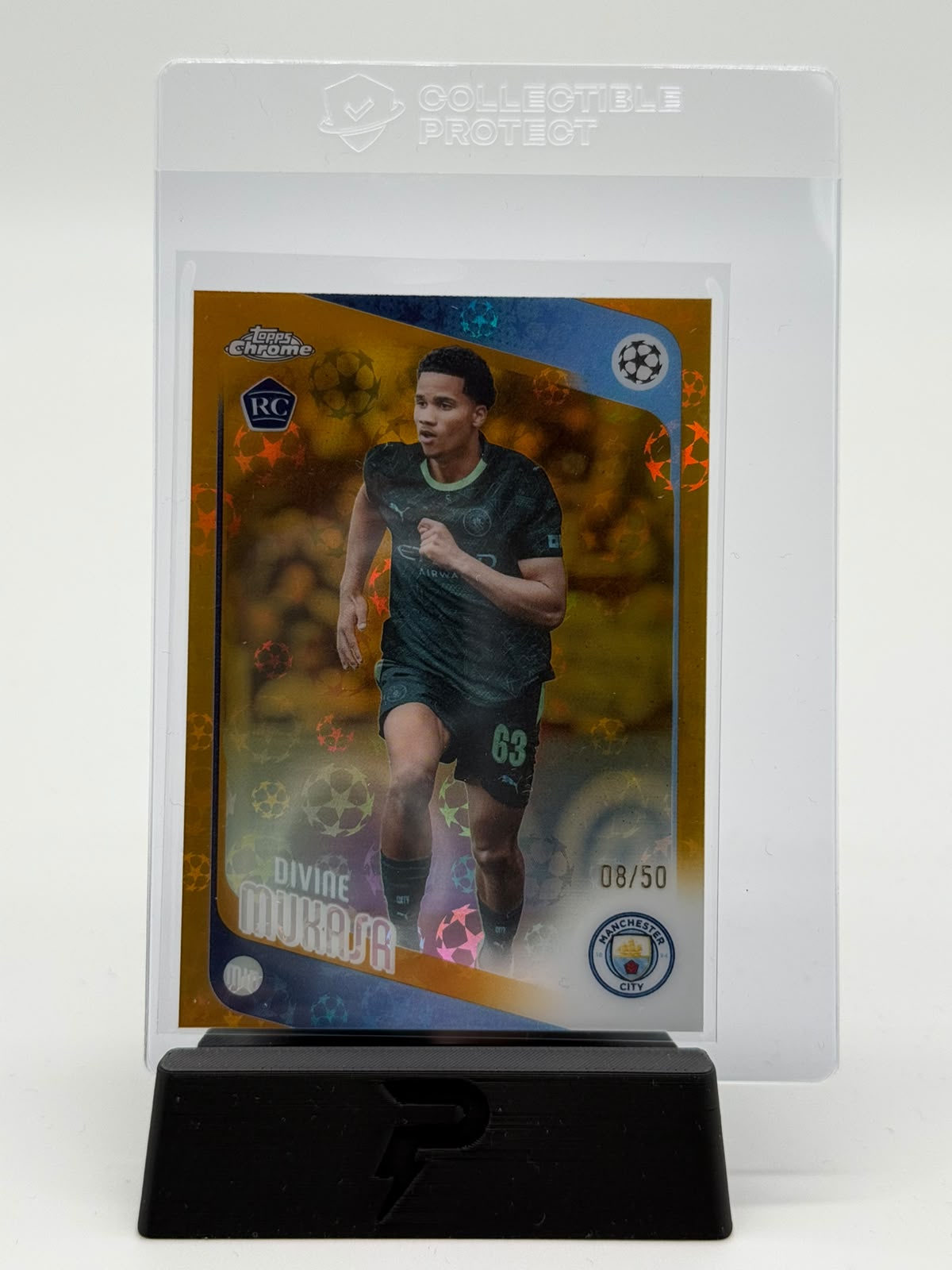2026 Topps Chrome Logofractor Divine Mukasa 03/50