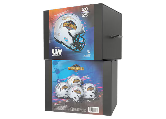 2025 Fanatics Under Wraps WWE Wrestle Mania Mini Helm