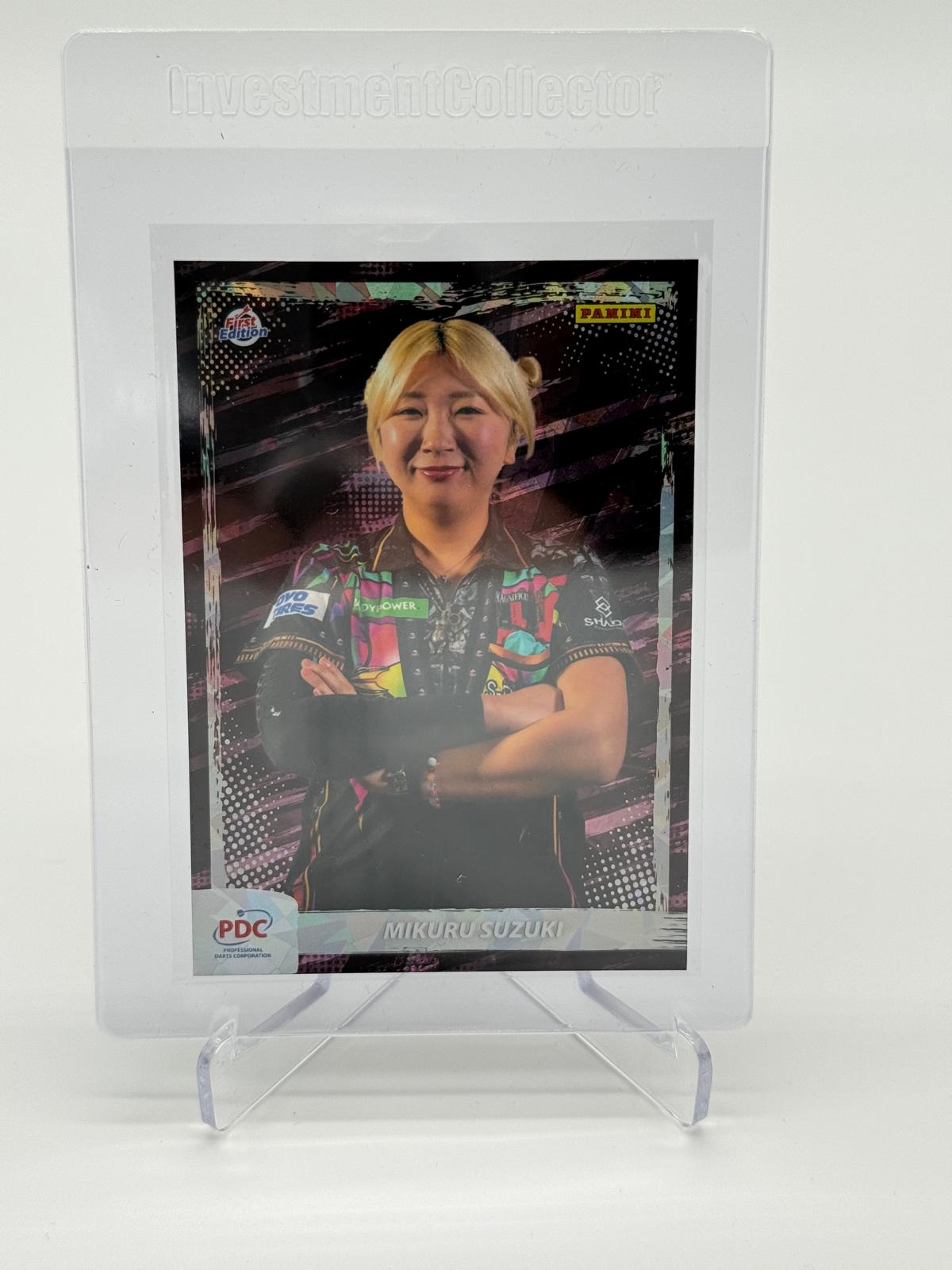 2024 Panini PDC Mikuru Suzuki Cracked Ice