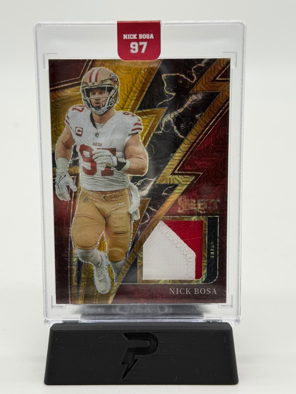 2022 Panini Select Football Nick Bosa Relic