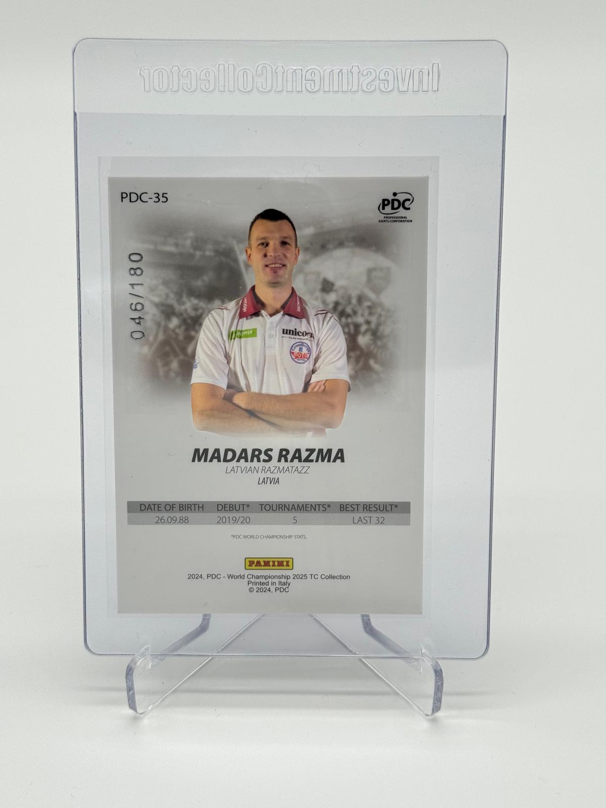 2024 Panini PDC Madars Razma /180
