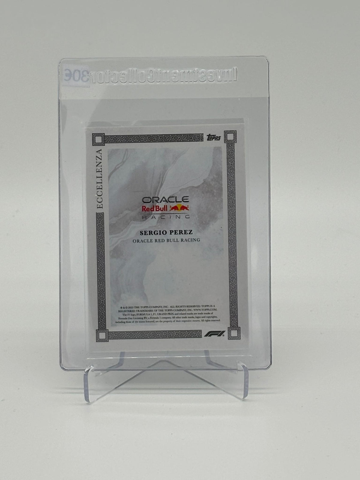 Topps Formula One Eccellenza - Sergio Perez /75