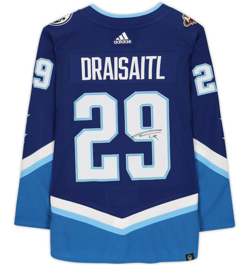 Signiertes Adidas NHL All Star Game 2022 Trikot von Leon Draisaitl (Fanatics Authenticated)