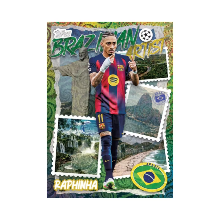 1x EINZELPACK 2025-26 Topps Carnaval UCC Box (LIVEBREAK)