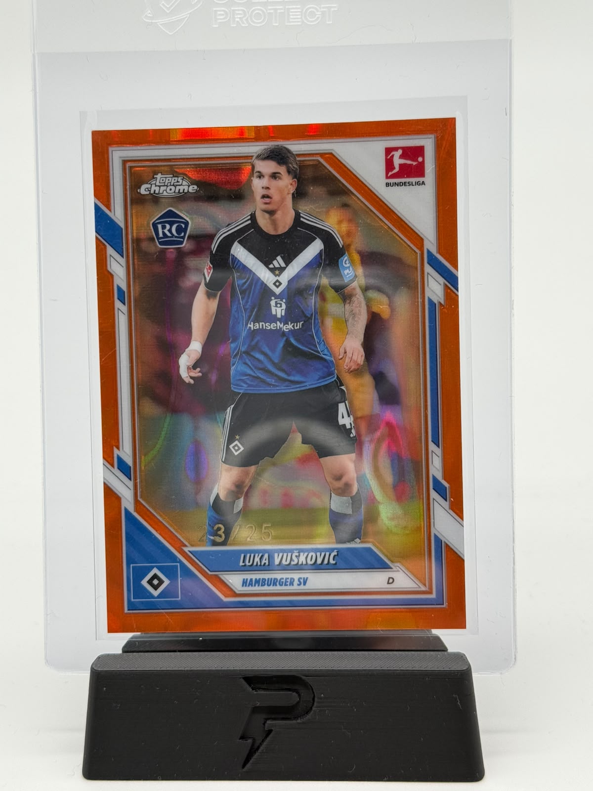2026 Topps Chrome Bundesliga Luka Vuskovic 23/25 RC