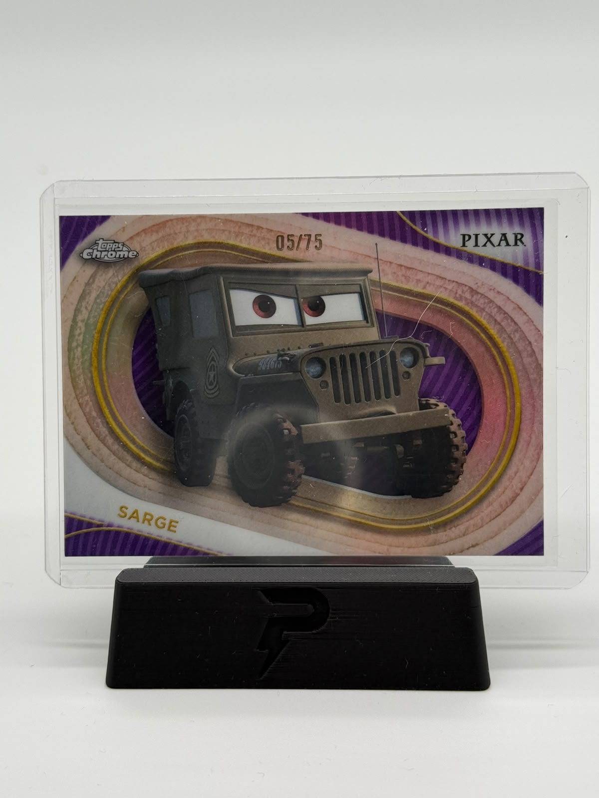 2025 Topps Chrome Disney Sarge 05/75
