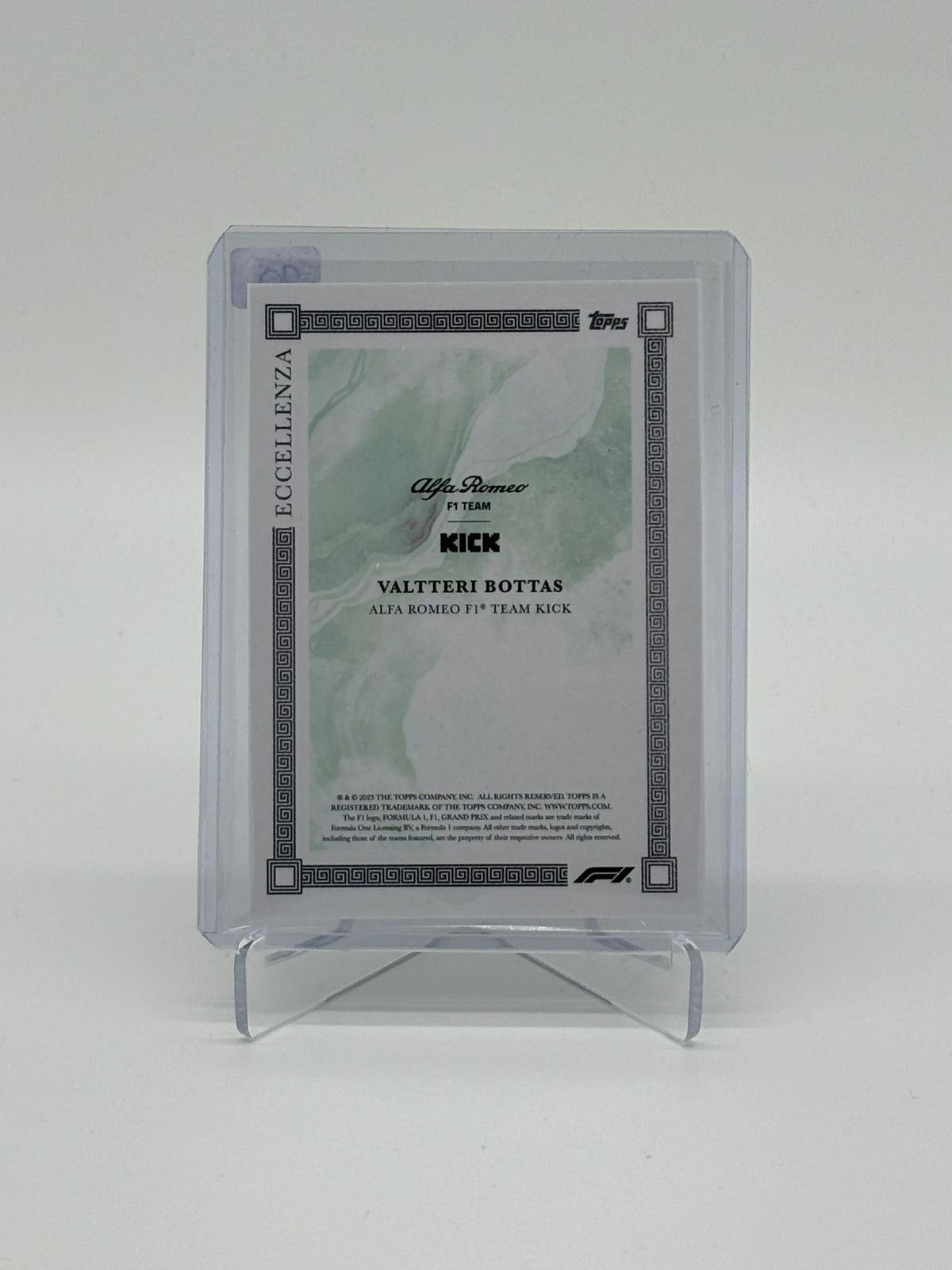 Topps F1 Eccellenza Valtteri Bottas /99