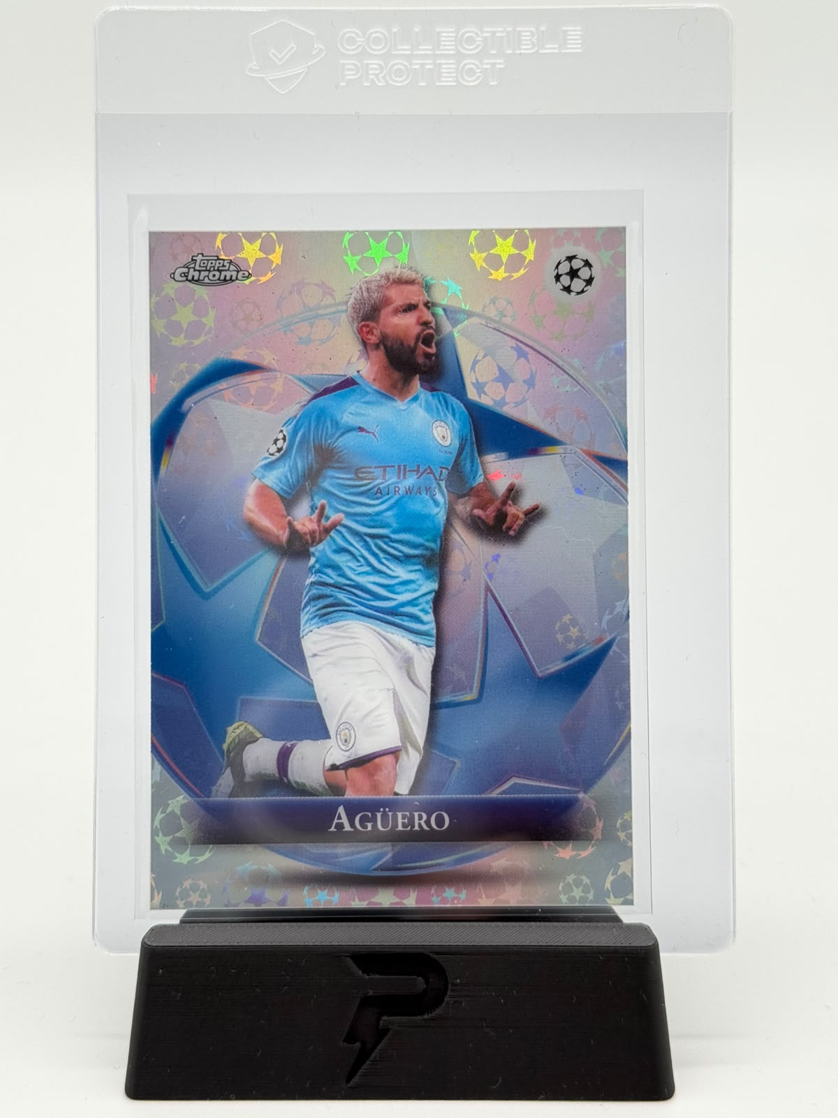 2026 Topps Chrome Logofractor Sergio Agüero Starball
