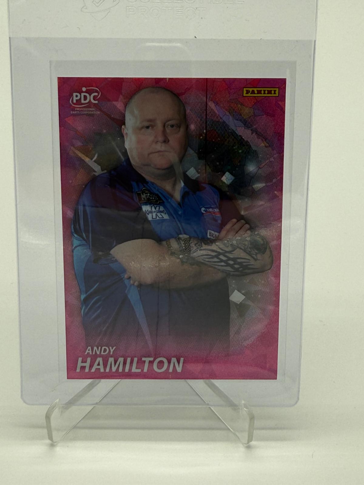 2025 Panini PDC Andy Hamilton Cracked Ice