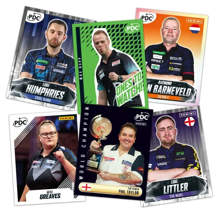 2025/26 Panini PDC World Darts Championship Hardcover Box-Bundle (SEALED)