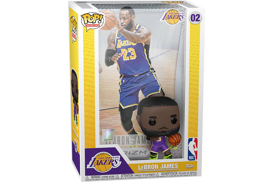 Panini Exclusive: LeBron James 02 Vinyl Figur