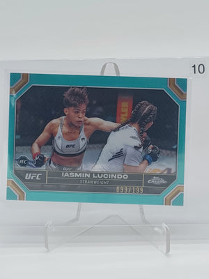 2024 Topps Chrome UFC Iasmin Lucindo RC /199
