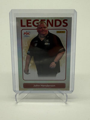 2025 Panini PDC World Championship Legends John Henderson /50