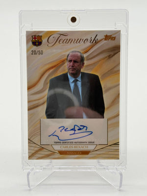 2026 Topps Barcelona Forever Carles Rexach Autogramm 20/50