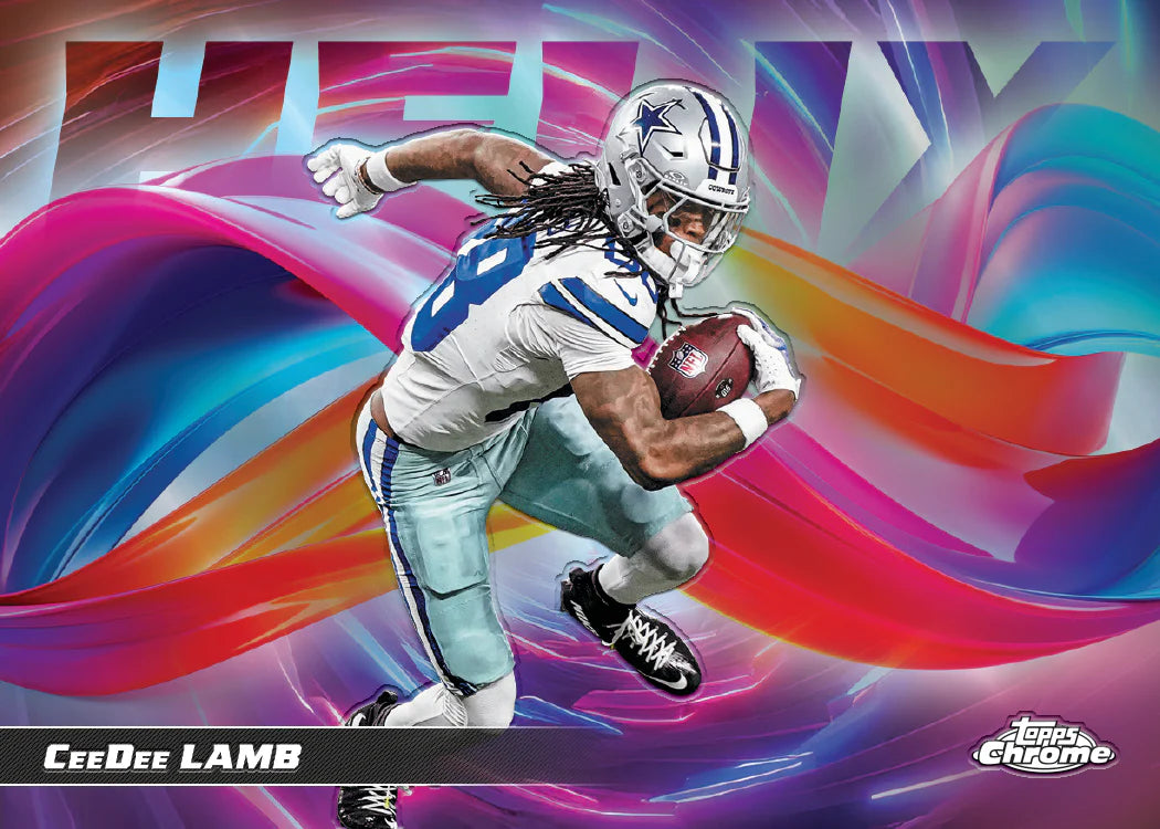 2025 Topps Chrome Football Hobby Box