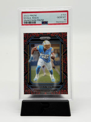 2022 Panini Prizm Khalil Mack PSA 10