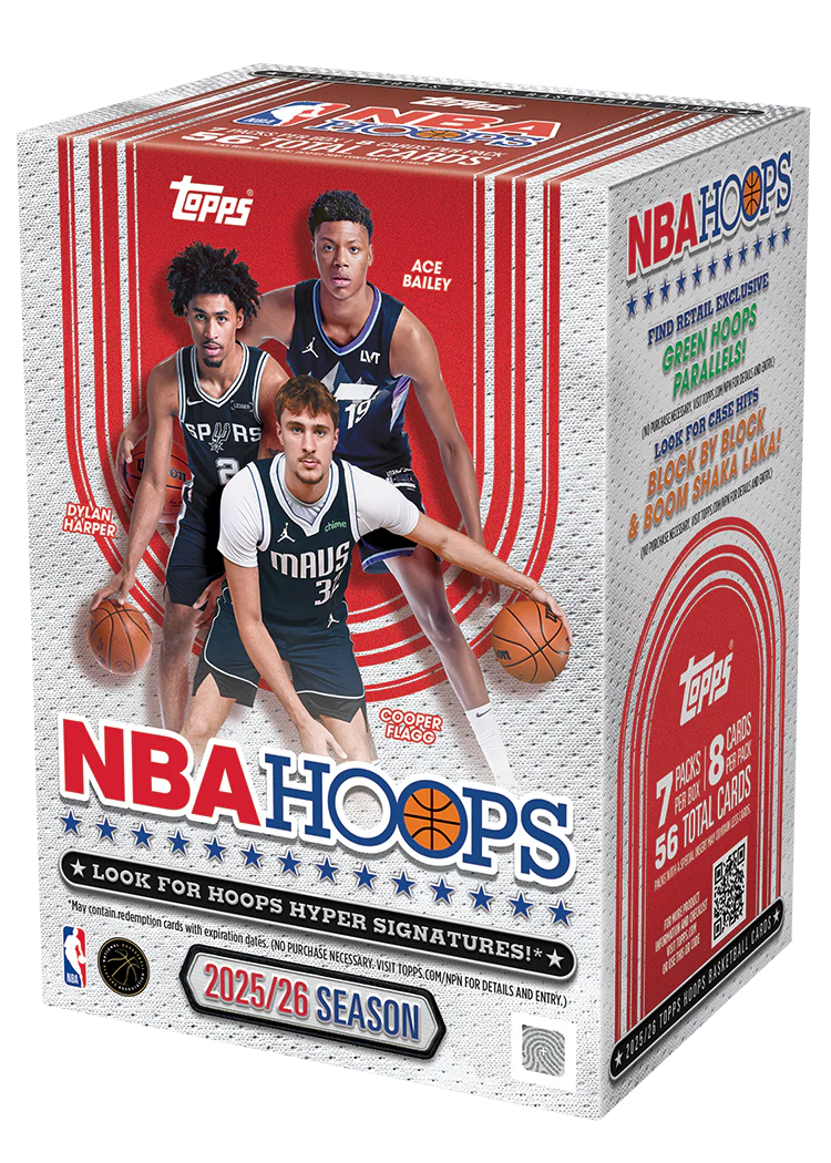 1x SEALED CASE 2025-26 Hoops Basketball Value Box