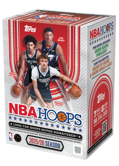 1x SEALED CASE 2025-26 Hoops Basketball Value Box