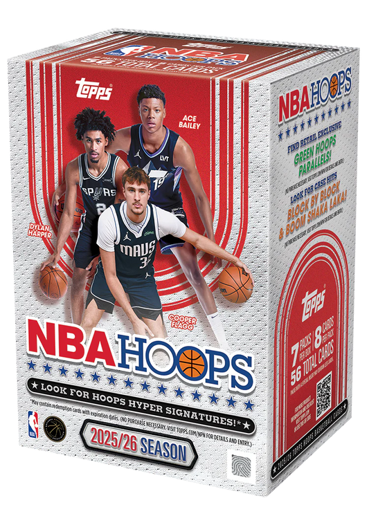 1x SEALED CASE 2025-26 Hoops Basketball Value Box