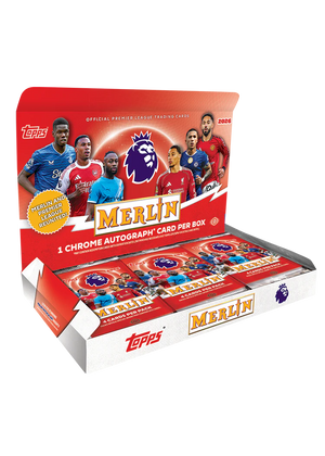 1x EINZELPACK 2026 Topps Merlin Premier League Hobby Box (LIVEBREAK)