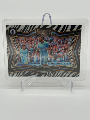 2024-25 Panini Select Sergio Agüero Zebra SSP
