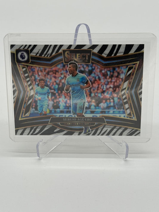 2024-25 Panini Select Sergio Agüero Zebra SSP