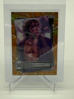 2025 Topps Chrome WWE Sapphire Charlie Dempsey /50