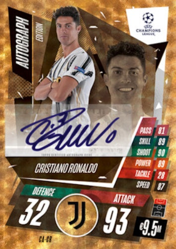 1x EINZELPACK: 2020-21 Topps Match Attax Chrome UEFA (LIVEBREAK)