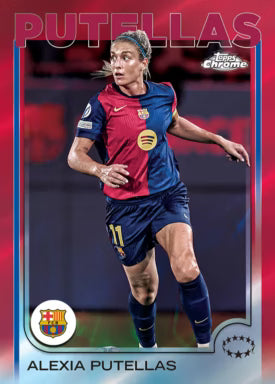 2024-25 Topps Chrome UEFA Women´s Champions League Value Box
