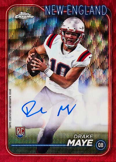 2024 Topps Chrome Football Hanger Pack