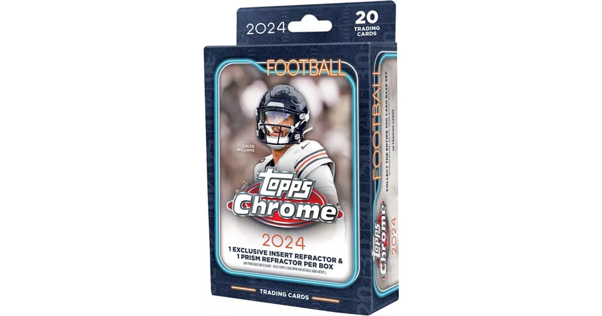 2024 Topps Chrome Football Hanger Pack