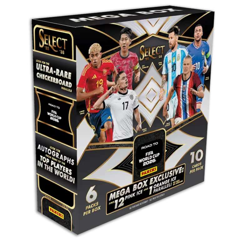 2025-26 Panini Select Road to FIFA World Cup 2026 Mega Box Casebreak – 20 Boxen | PYT #18
