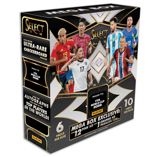 2025-26 Panini Select Road to FIFA World Cup 2026 Mega Box Casebreak – 20 Boxen | PYT #18