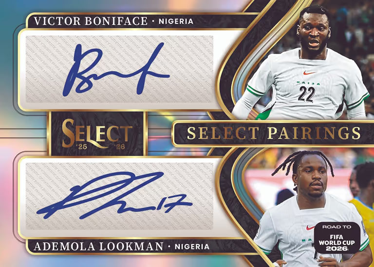 2025-26 Panini Select Road to World Cup International Hobby Box
