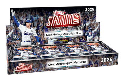 2025 Topps Stadium Club Baseball Hobby Box