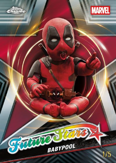 2025 Topps Chrome Marvel Deadpool Value Box