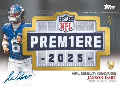 2025 Topps Chrome Football Mega Box