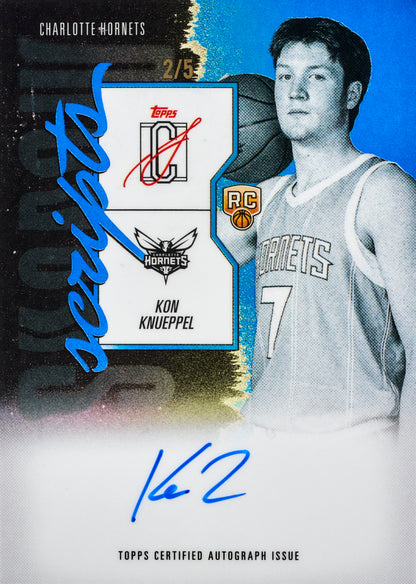 2025-26 Topps Signature Class Basketball Value Box
