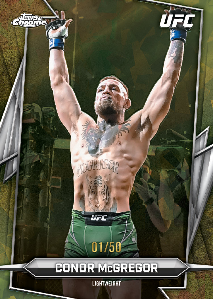 2026 Topps Chrome UFC Sapphire Hobby Box