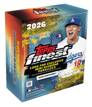 2026 Topps Finest Baseball Mega Box