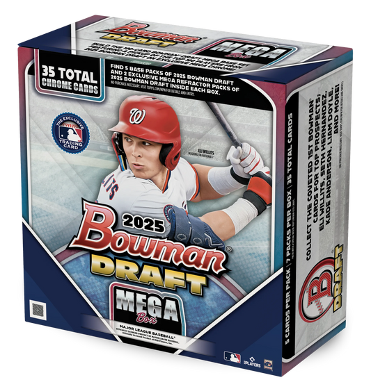 2025 Topps Bowman Draft Baseball Mega Box