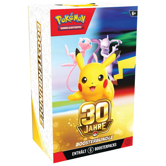 Pokémon 30 Jahre Booster Bundle Deutsch 30th Anniversary