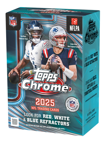 2025 Topps Chrome Football Value Box
