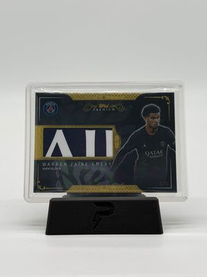 2024 Topps Premium PSG Warren Zaire-Emery 1/1 Match-Worn