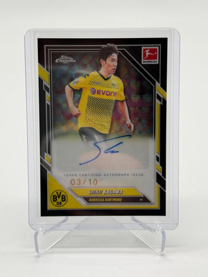 2026 Topps Bundesliga Chrome Shinji Kagawa Autigramm 03/10
