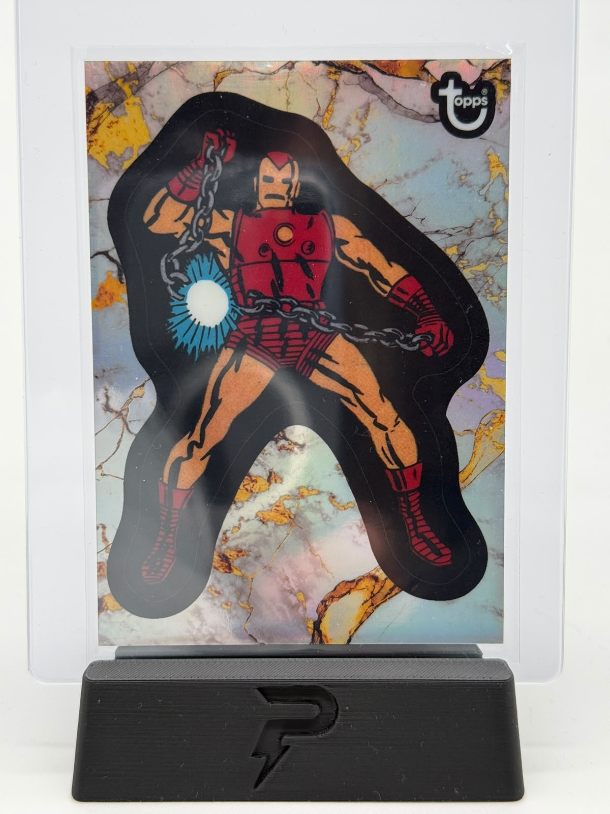 2025 Topps Marvel Comic Book Iron Man 1975 Refractor