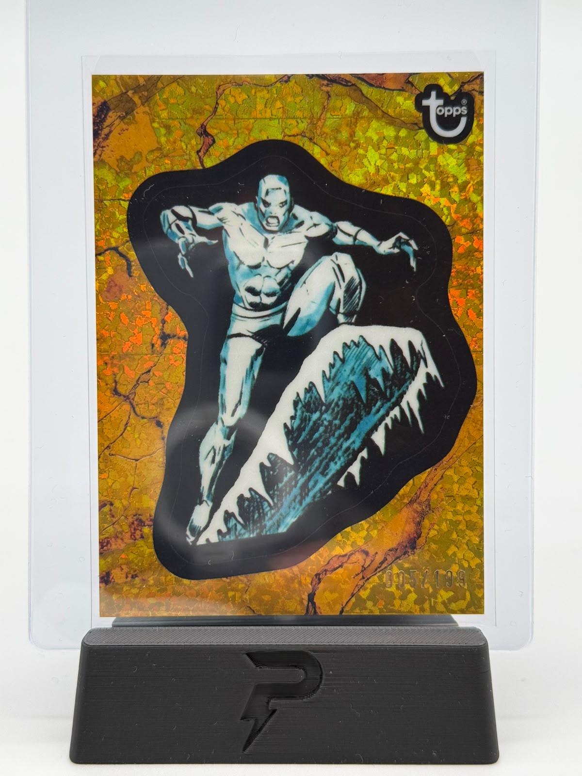 2025 Topps Marvel Comic Book Ice Man 1976 005/199