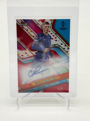2024-25 Topps Finest UCC Cole Palmer Auto /5