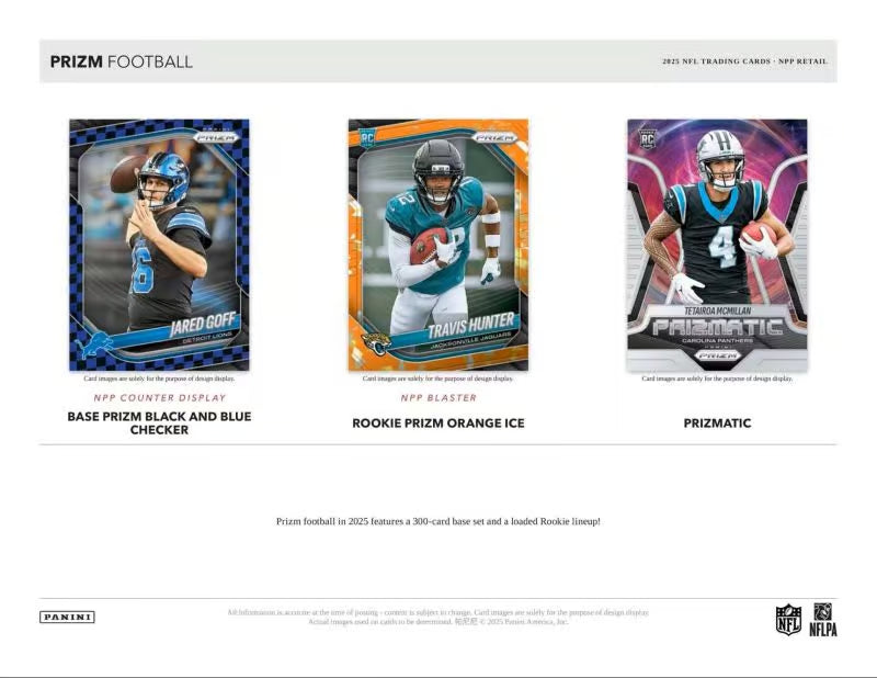 2025 Panini Prizm Football Retail Box